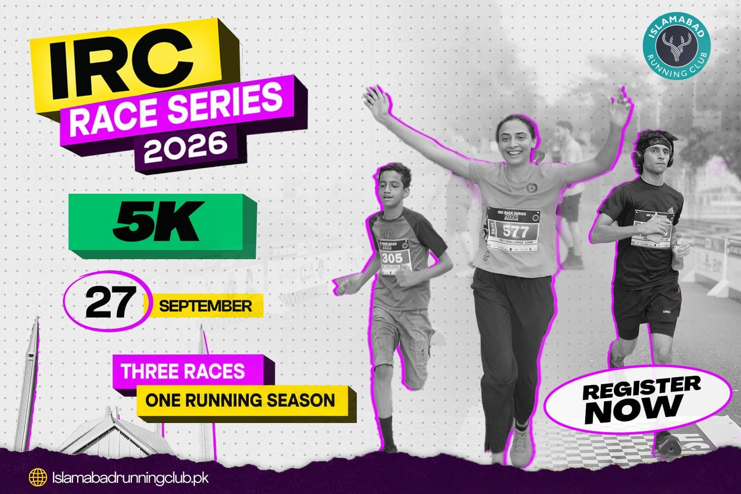 IRC 5K Race- 27th September